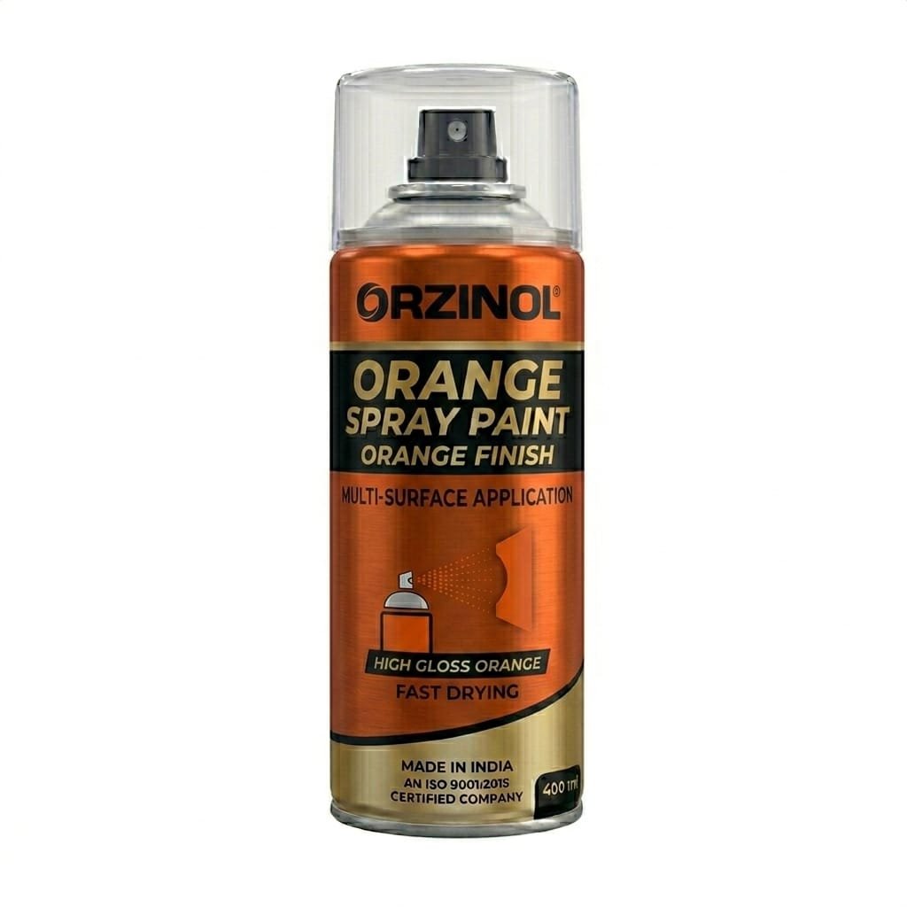 Spray paint Orange